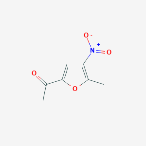 Ethanone, 1-(5-methyl-4-nitro-2-furanyl)-