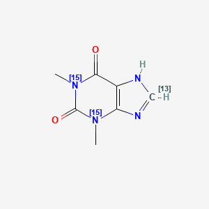 Theophylline-1,3-15N2,13C