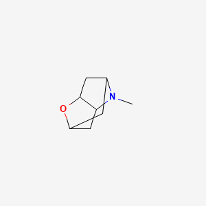 2,5-Methano-2H-furo[3,2-b]pyrrole, hexahydro-4-methyl-