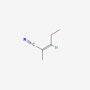 (Z)-2-Methylpent-2-enenitrile