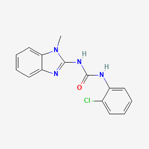 1-(2-Chlorophenyl)-3-(1-Methylbenzimidazol-2-Yl)urea