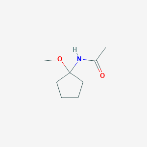 N-(1-methoxycyclopentyl)acetamide