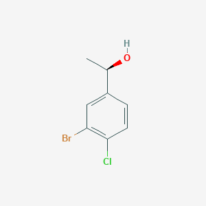 (1R)-1-(3-bromo-4-chlorophenyl)ethan-1-ol