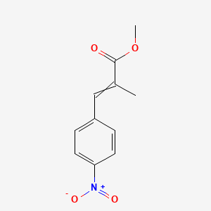 Methyl 2-methyl-3-(4-nitrophenyl)prop-2-enoate