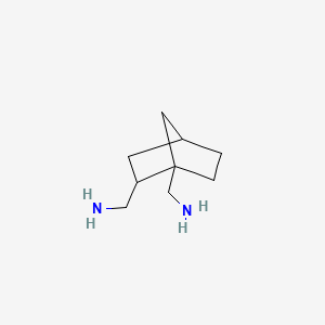 [1-(Aminomethyl)-2-bicyclo[2.2.1]heptanyl]methanamine