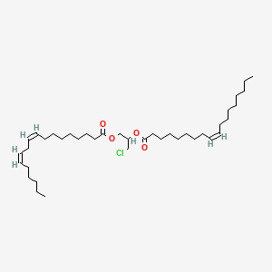 [1-chloro-3-[(9Z,12Z)-octadeca-9,12-dienoyl]oxypropan-2-yl] (Z)-octadec-9-enoate