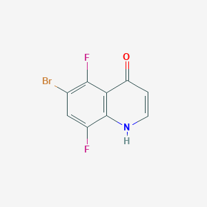 6-Bromo-5,8-difluoro-1,4-dihydroquinolin-4-one