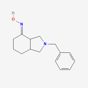 N-(2-benzyl-octahydro-1H-isoindol-4-ylidene)hydroxylamine