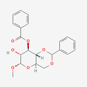 Methyl-3-O-benzoyl-4,6-O-benzylidene-alpha-D-glucopyranoside