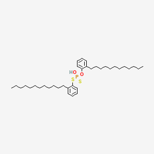 Bis-(dodecylphenyl)hydrogen dithiophosphate