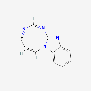 [1,3,5]Triazocino[1,2-a]benzimidazole(9CI)