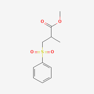 Methyl 3-(benzenesulfonyl)-2-methylpropanoate