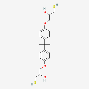 1,1'-(Isopropylidenebis(p-phenyleneoxy))bis(3-mercaptopropan-2-ol)