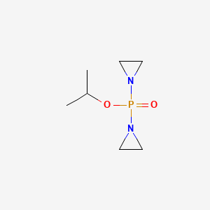 Phosphinic acid, bis(1-aziridinyl)-, 1-methylethyl ester