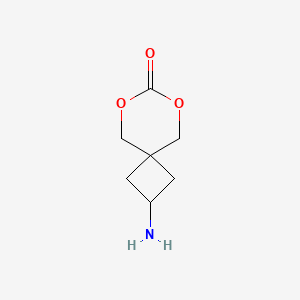 2-Amino-6,8-dioxaspiro[3.5]nonan-7-one
