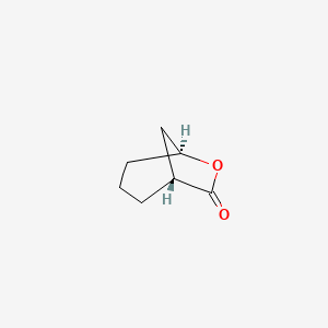 molecular formula C7H10O2 B13826874 6-Oxa-bicyclo[3.2.1]octan-7-one 