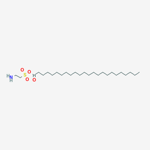 2-Aminoethanesulfonic tetracosanoic anhydride