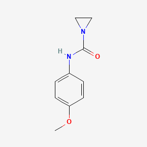 N-(4-methoxyphenyl)aziridine-1-carboxamide