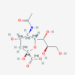 Neuraminic-6-14c acid,N-acetyl-(9ci)