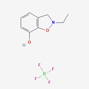 2-Ethyl-7-hydroxy-1,2-benzisoxazole tetrafluoroborate