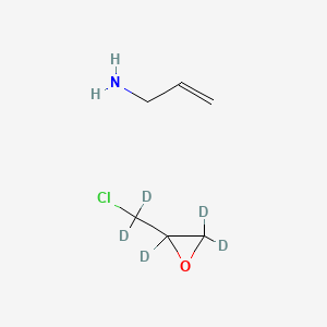 molecular formula C6H12ClNO B13827110 Sevelamer-(d5)n Hydrochloride 