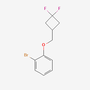 1-Bromo-2-((3,3-difluorocyclobutyl)methoxy)benzene