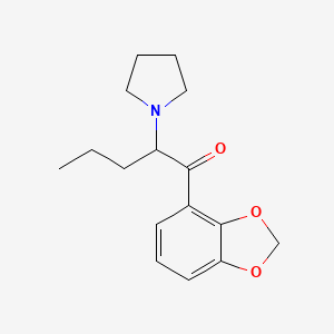 molecular formula C16H21NO3 B1382717 2,3-Methylenedioxypyrovalerone CAS No. 1427205-89-7