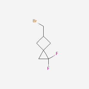 5-(Bromomethyl)-1,1-difluorospiro[2.3]hexane