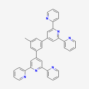 4-[3-(2,6-dipyridin-2-ylpyridin-4-yl)-5-methylphenyl]-2,6-dipyridin-2-ylpyridine