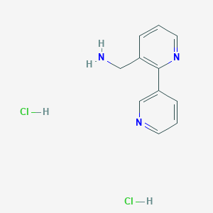 [2,3'-Bipyridin]-3-ylmethanamine dihydrochloride