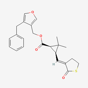 (1R,3S)-(4-benzylfuran-3-yl)methyl 2,2-dimethyl-3-((E)-(2-oxodihydrothiophen-3(2H)-ylidene)methyl)cyclopropanecarboxylate