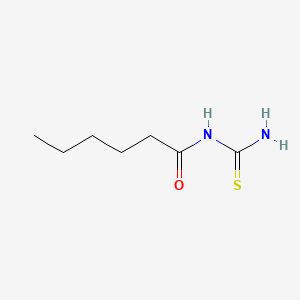 Urea, 1-hexanoyl-2-thio-