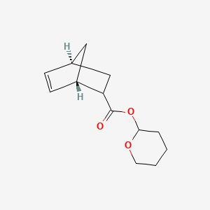 molecular formula C13H18O3 B13827323 2-Tetrahydropyranyl-5-norbornen-2-carboxylate 