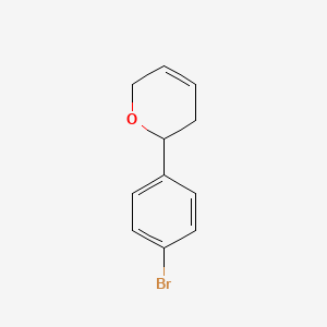 2-(4-bromophenyl)-3,6-dihydro-2H-pyran