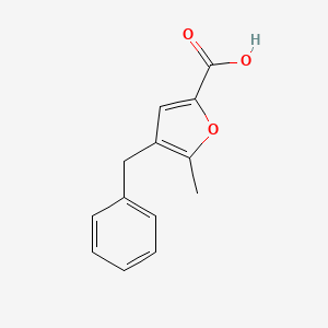 4-Benzyl-5-methyl-2-furoic acid