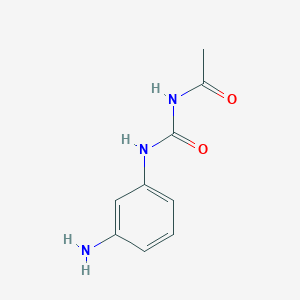 molecular formula C9H11N3O2 B1382746 3-アセチル-1-(3-アミノフェニル)尿素 CAS No. 1173087-46-1