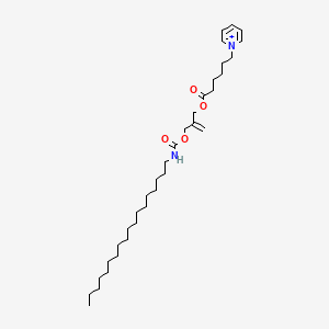 1-[6-[[2-[[[(Octadecylamino)carbonyl]oxy]methyl]-2-propen-1-yl]oxy]-6-oxohexyl]pyridinium