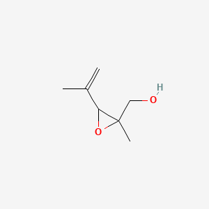 (2-Methyl-3-prop-1-en-2-yloxiran-2-yl)methanol