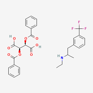 rac Fenfluramine Di-O-benzoyl-L-tartaric Acid