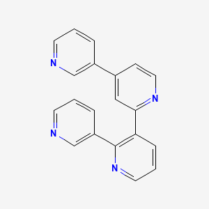 2-pyridin-3-yl-3-(4-pyridin-3-ylpyridin-2-yl)pyridine