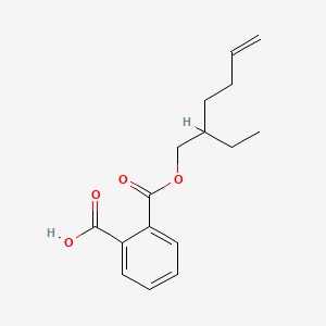 molecular formula C16H20O4 B13827602 Mono(2-ethyl-5-hexenyl) Phthalate 