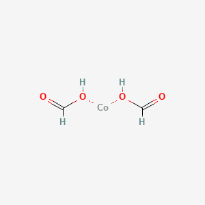 molecular formula C2H4CoO4 B13827617 Cobalt(2+),diformate,dihydrate 