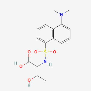 molecular formula C16H20N2O5S B13827648 Dansyl-dl-threonine 