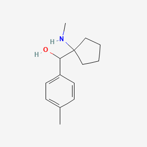 [1-(Methylamino)cyclopentyl](4-methylphenyl)methanol