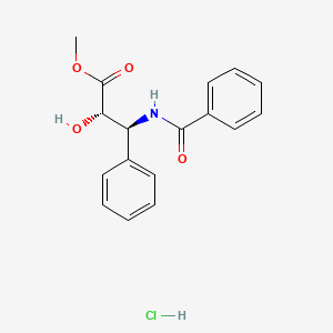 Methyl (2S,3S)-N-benzoyl-3-phenylisoserin hcl