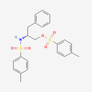 [(2R)-2-[(4-methylphenyl)sulfonylamino]-3-phenylpropyl] 4-methylbenzenesulfonate