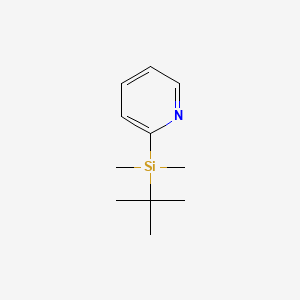 molecular formula C11H19NSi B13827694 Tert-butyl-dimethyl-pyridin-2-ylsilane 