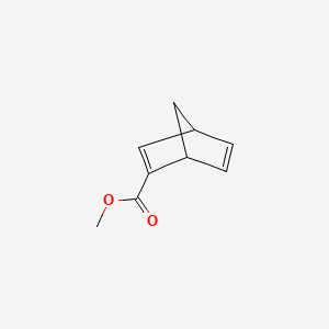 molecular formula C9H10O2 B13827769 Methyl bicyclo(2.2.1)hepta-2,5-dienecarboxylate CAS No. 3604-36-2