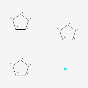 molecular formula C15H15Ho B13827776 Tris(cyclopentadienyl)holmium(III) 