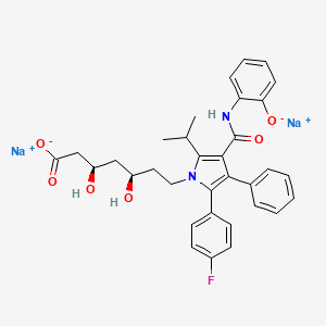 molecular formula C33H33FN2Na2O6 B13827806 2-Hydroxy Atorvastatin-d5 Sodium Salt 